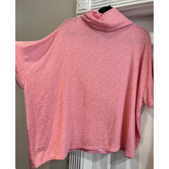 Softies Dream JerseyCowl Neck Lounge Set Peach Sz L/XL Quiet Luxury Athleisure - Picture 6 of 14